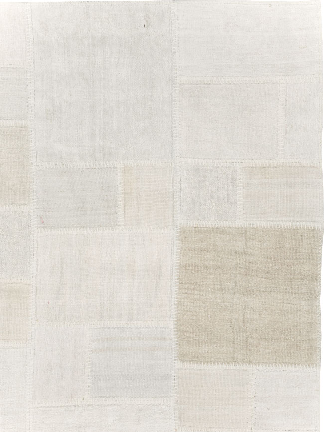 Modern Turkish Flatweave Kilim Room Size Carpet, No.30582 - Gsblank