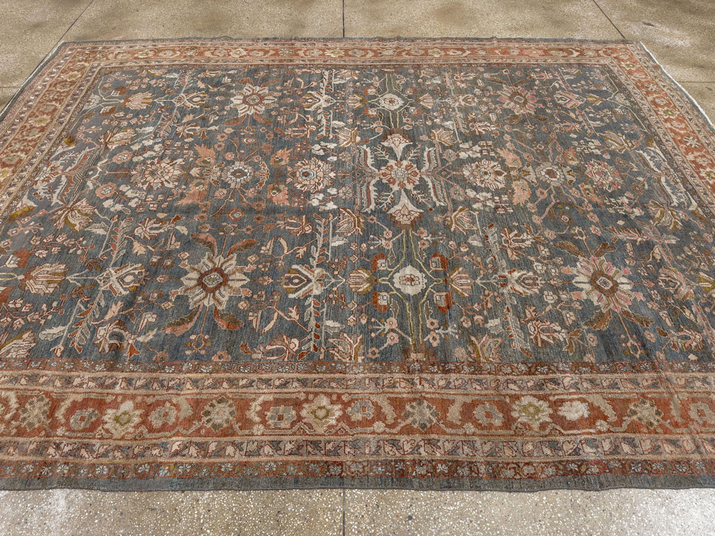 Antique Persian Bibikabad Room Size Carpet, No.30597 - Gsblank