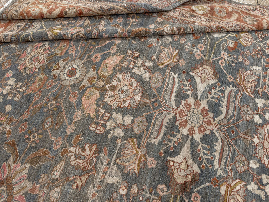 Antique Persian Bibikabad Room Size Carpet, No.30597 - Gsblank