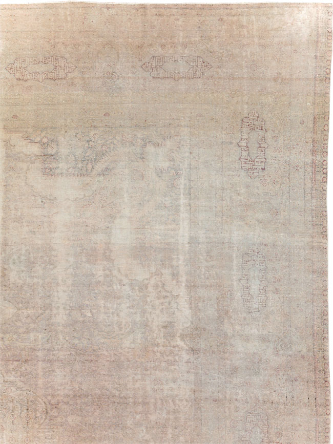 Antique Turkish Kayseri Room Size Carpet, No.30599 - Gsblank