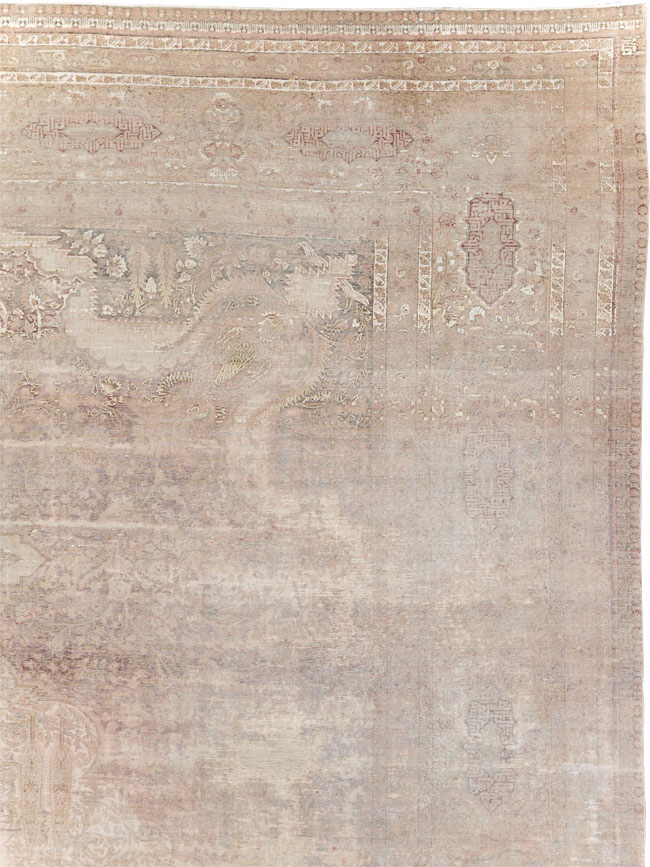 Antique Turkish Kayseri Room Size Carpet, No.30599 - Gsblank