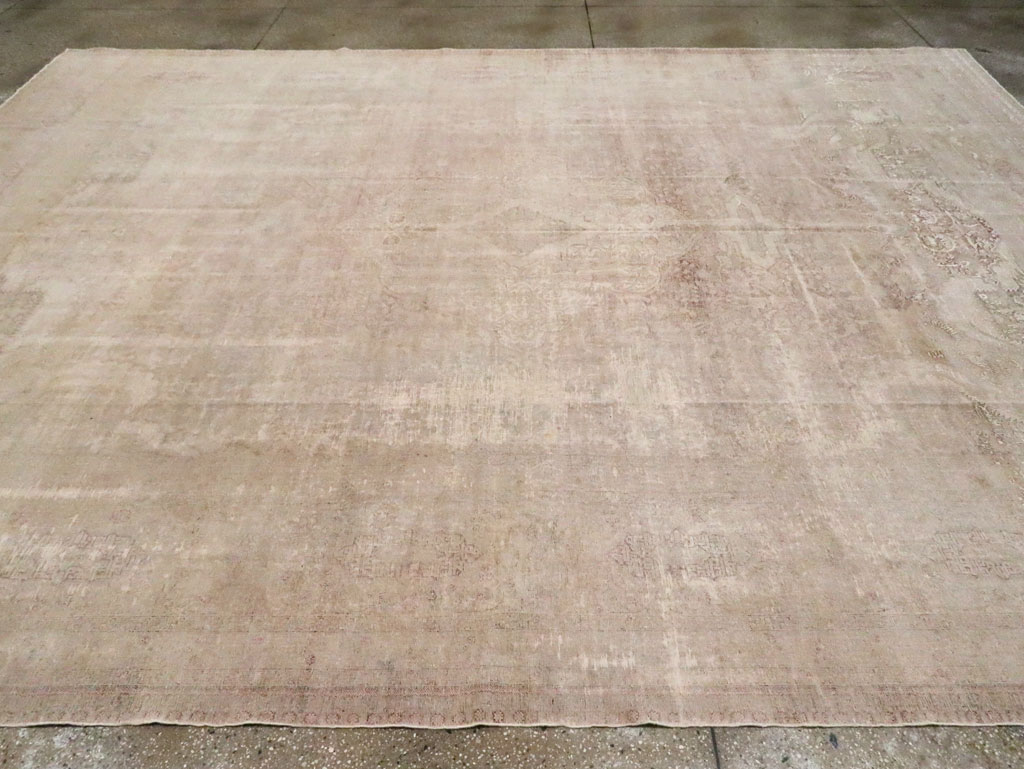 Antique Turkish Kayseri Room Size Carpet, No.30599 - Gsblank