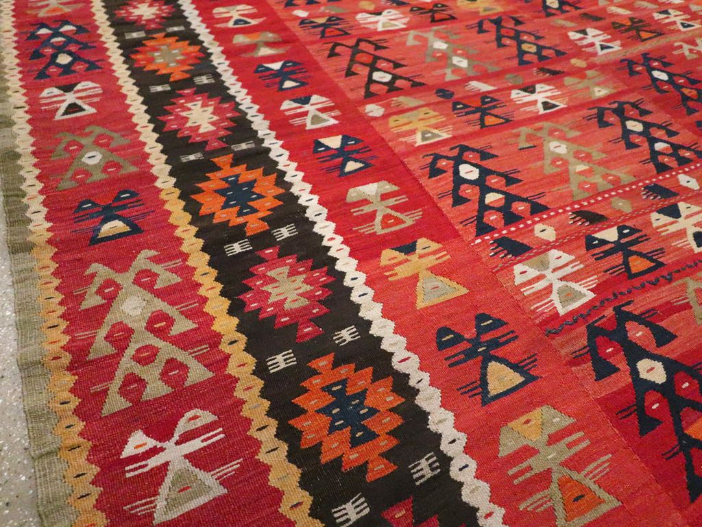 Vintage Turkish Kilim, No.30604 - Gsblank