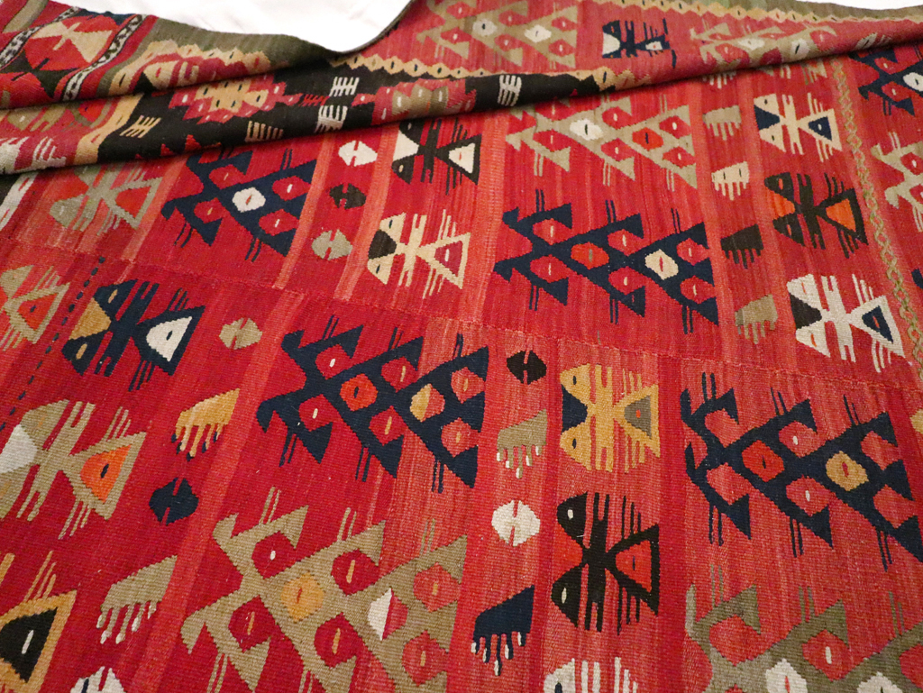 Vintage Turkish Kilim, No.30604 - Gsblank