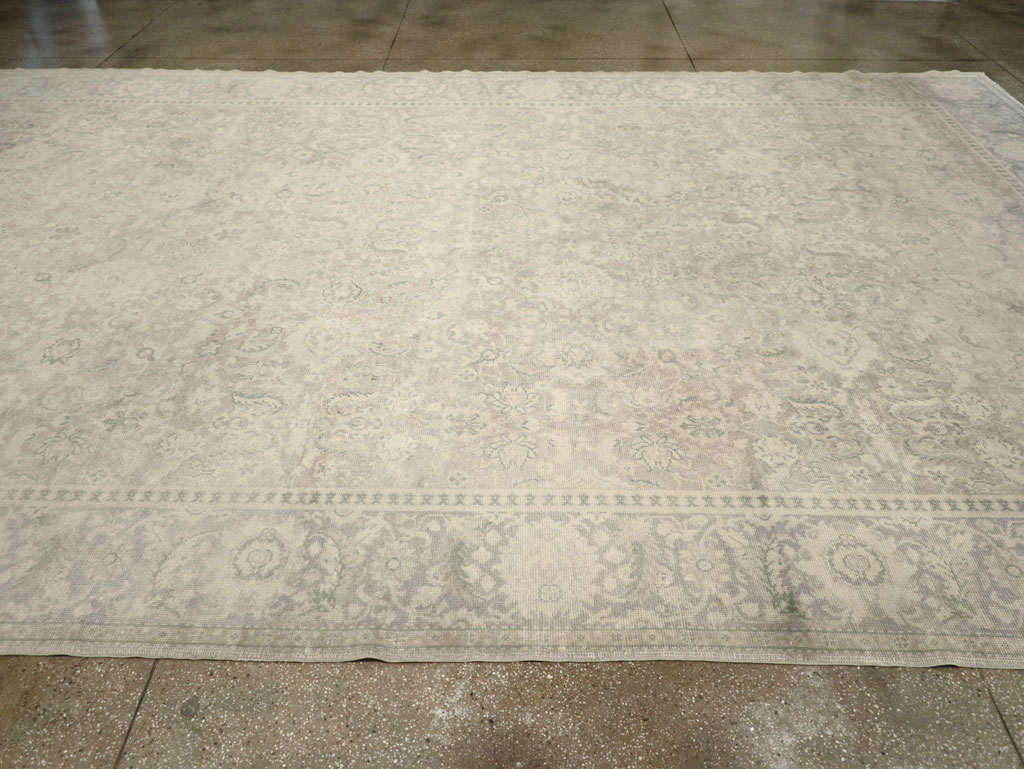 Vintage Turkish Oushak Oversize Carpet, No.30606 - Gsblank