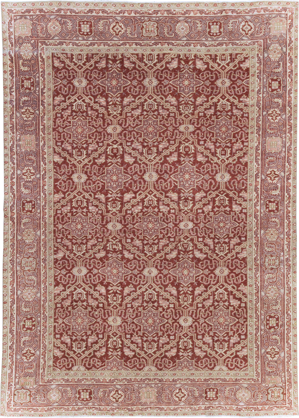 Vintage Turkish Anatolian Accent Rug, No.30607 - Gsblank
