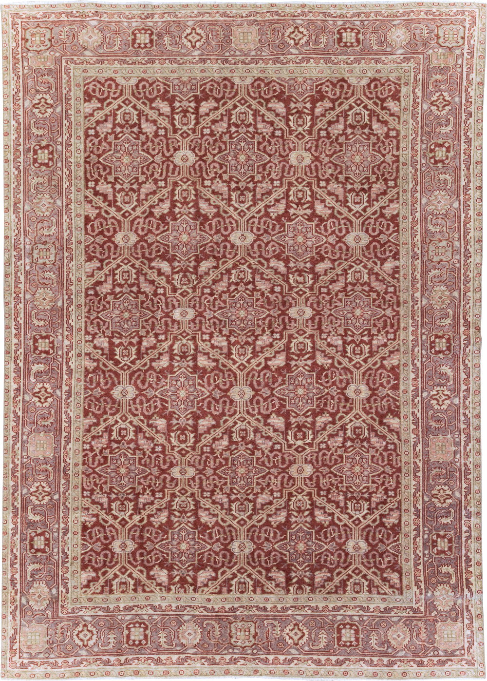 Vintage Turkish Anatolian Accent Rug, No.30607 - Gsblank