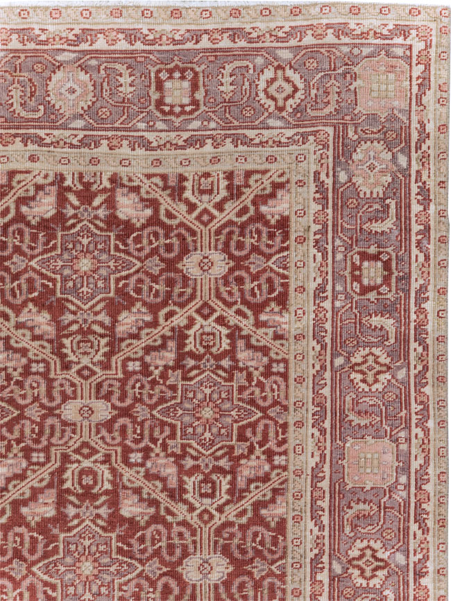 Vintage Turkish Anatolian Accent Rug, No.30607 - Gsblank