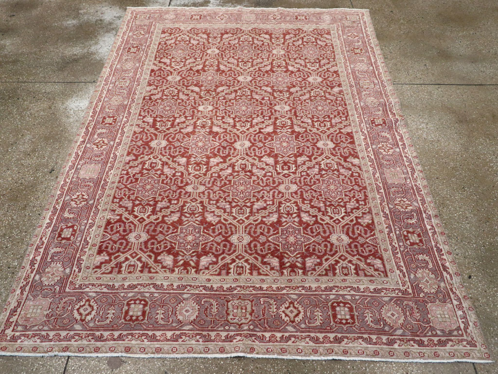 Vintage Turkish Anatolian Accent Rug, No.30607 - Gsblank