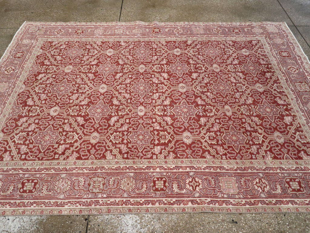 Vintage Turkish Anatolian Accent Rug, No.30607 - Gsblank
