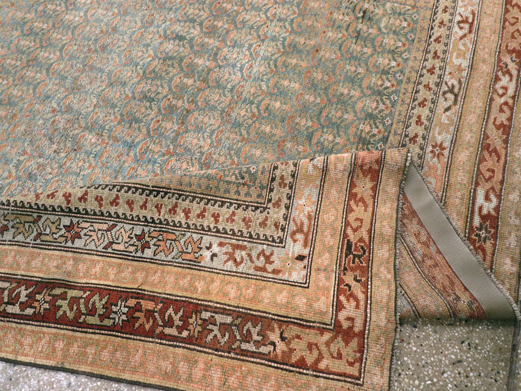 Antique Persian Kurd Large Gallery Carpet, No.30610 - Gsblank