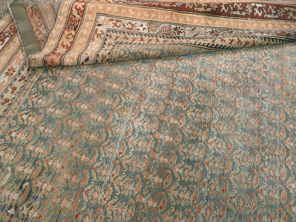 Antique Persian Kurd Large Gallery Carpet, No.30610 - Gsblank