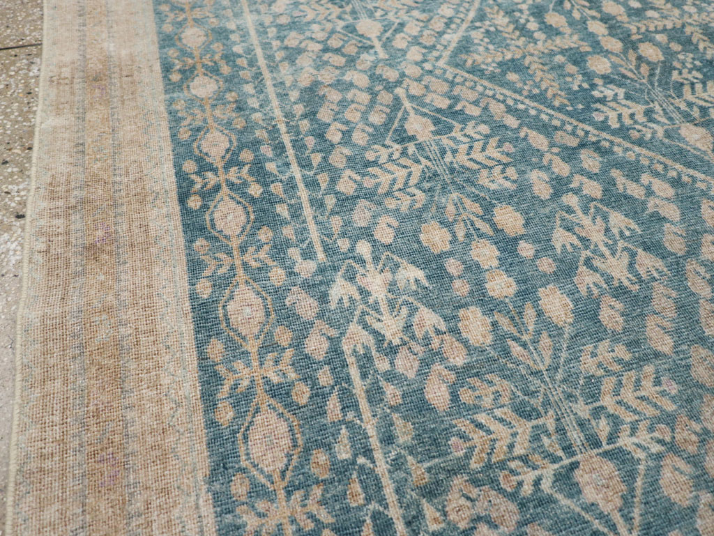 Vintage Persian Afshar Accent Rug, No.30612 - Gsblank