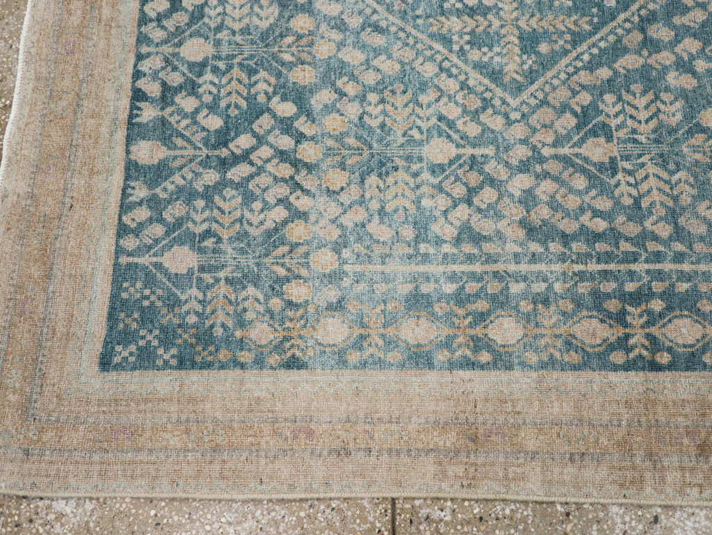 Vintage Persian Afshar Accent Rug, No.30612 - Gsblank