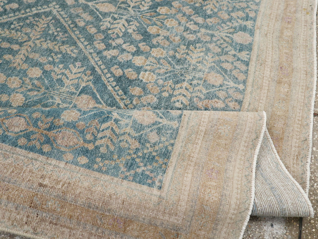 Vintage Persian Afshar Accent Rug, No.30612 - Gsblank