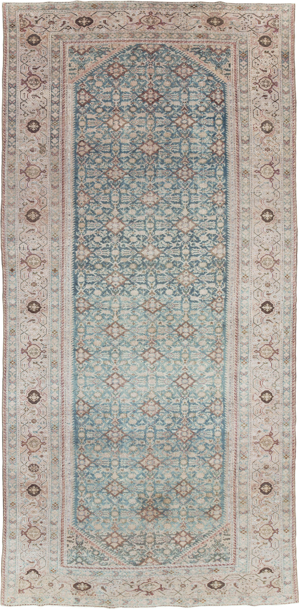 Antique Persian Malayer Gallery Carpet, No.30613 - Gsblank