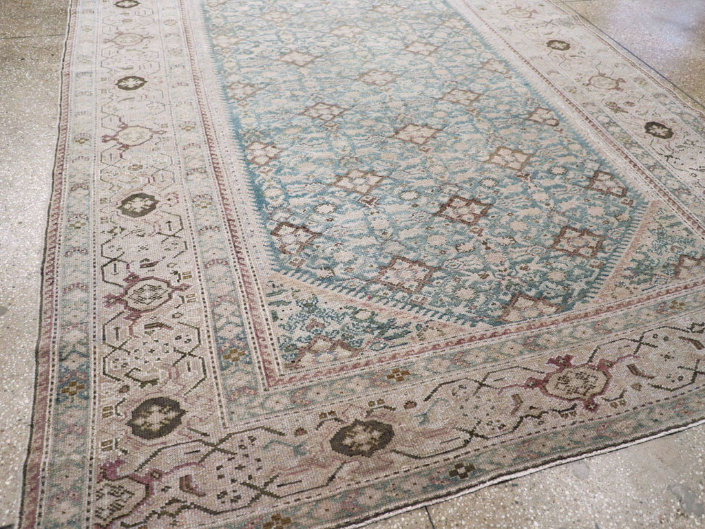 Antique Persian Malayer Gallery Carpet, No.30613 - Gsblank