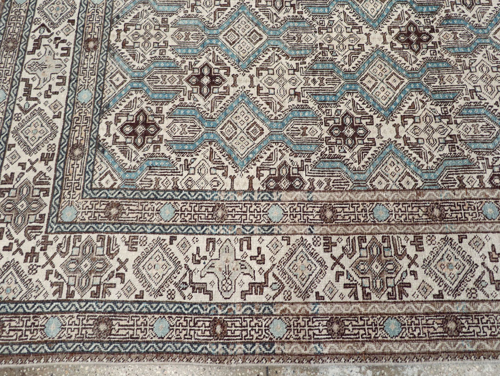 Vintage Persian Tabriz Small Room Size Carpet, No.30614 - Gsblank