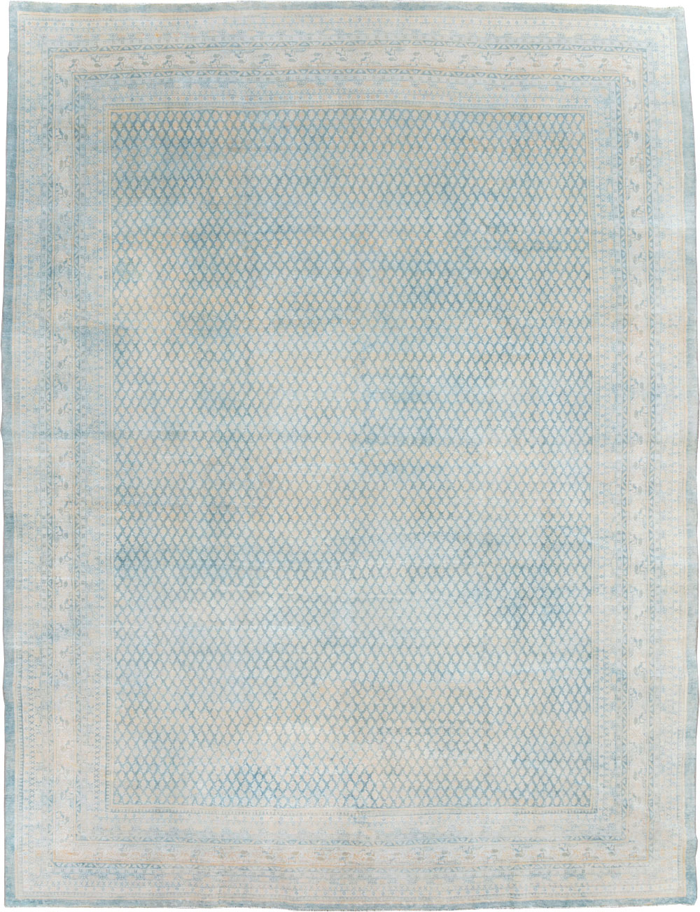Vintage Persian Mir Carpet, No.30615 - Gsblank