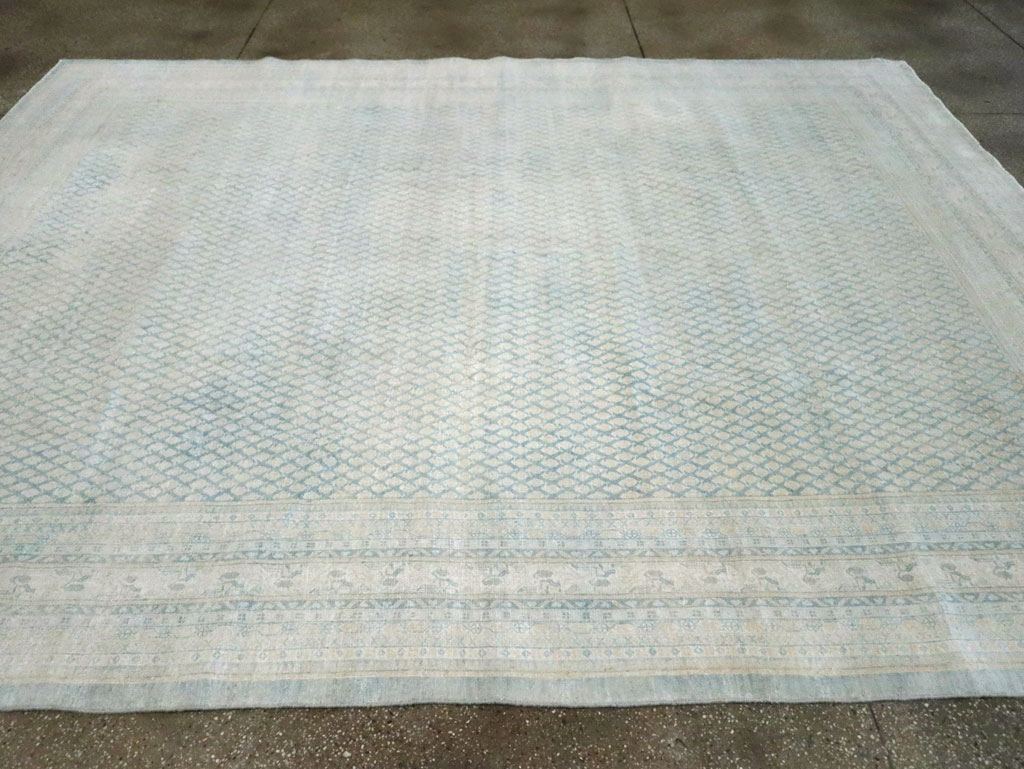 Vintage Persian Mir Carpet, No.30615 - Gsblank