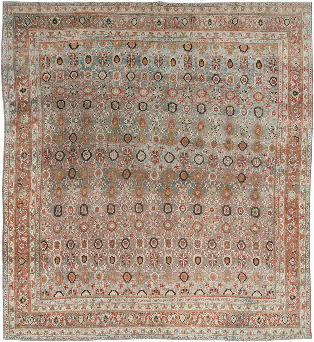 Antique Persian Bidjar Room Size Carpet, No.30619 - Gsblank