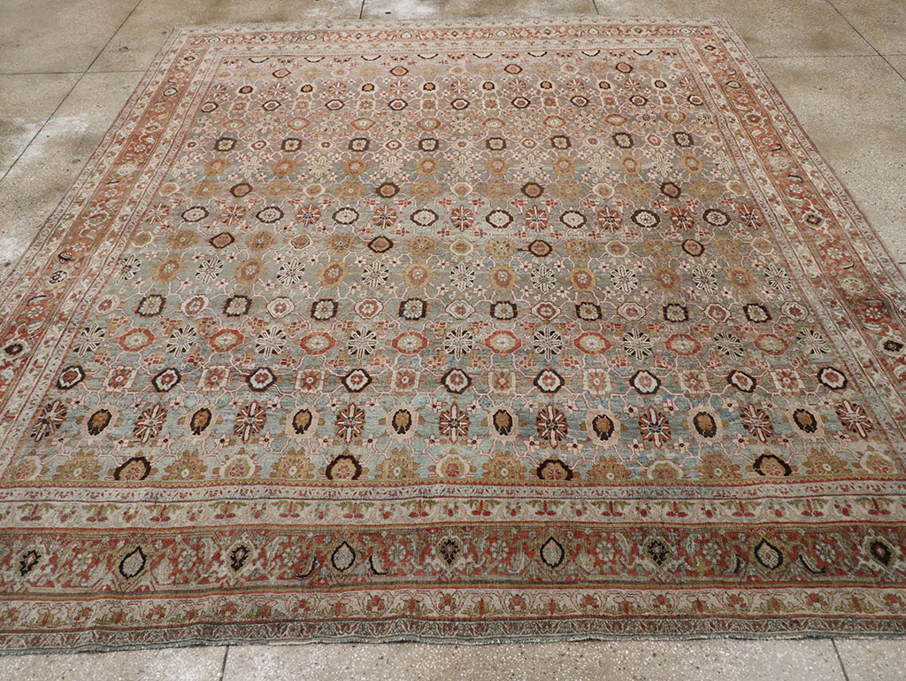 Antique Persian Bidjar Room Size Carpet, No.30619 - Gsblank