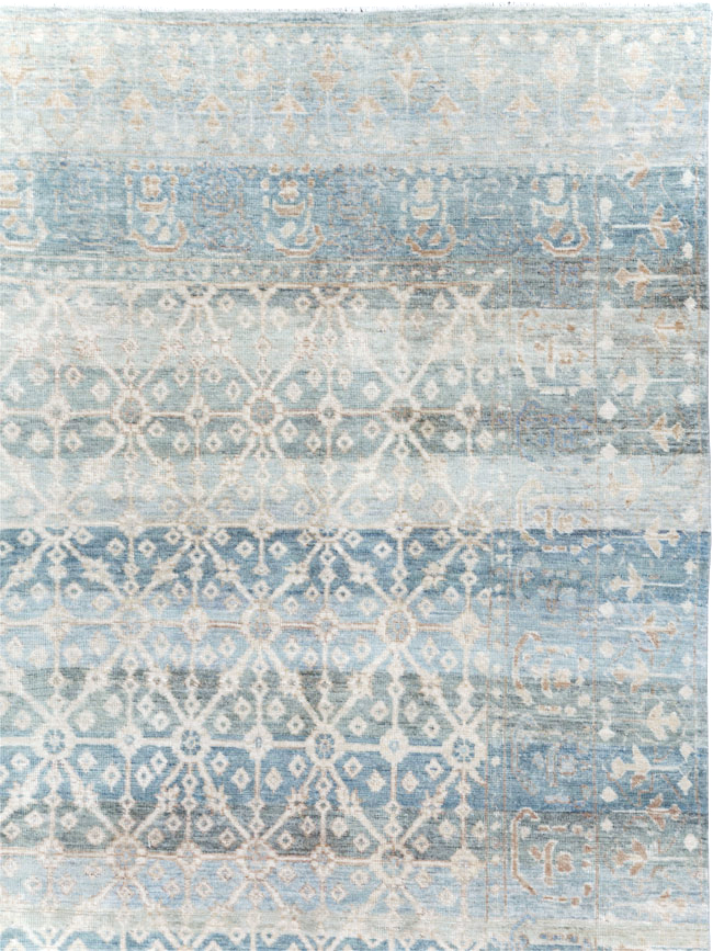 East Turkestan Khotan Inspired Large Turkish Room Size Carpet, No.30628 - Gsblank