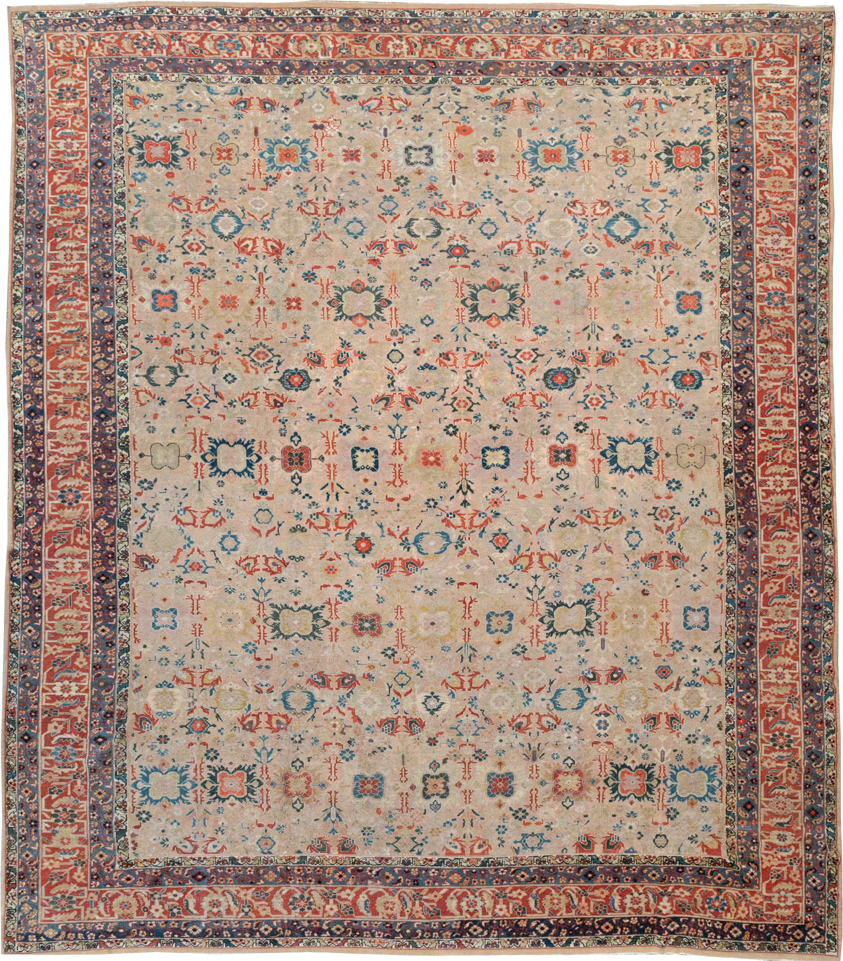 Antique Persian Malayer Oversize Rug, No.30629 - Gsblank