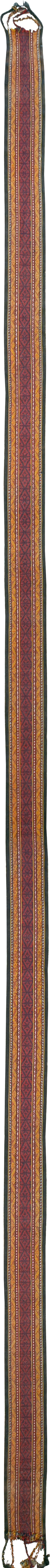Vintage Uzbek Tribal Tent Band, No.30630 - Gsblank