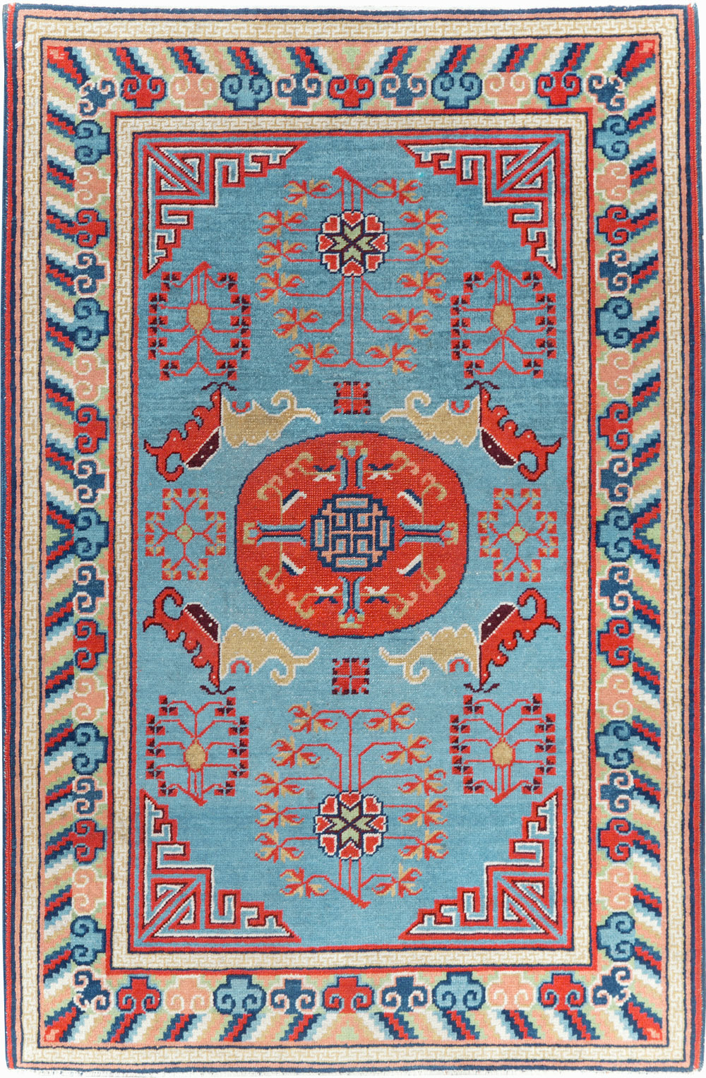 Vintage Anatolian Deco Rug, No.30636 - Gsblank