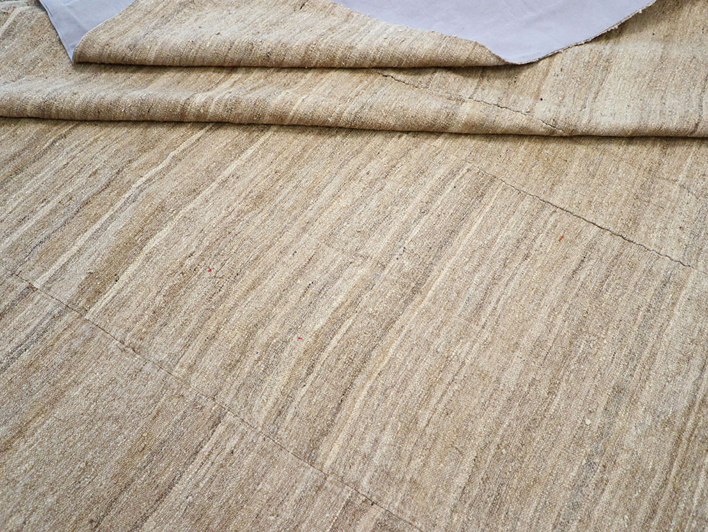 Vintage Turkish Flatweave Kilim Room Size Carpet, No.30660 - Gsblank