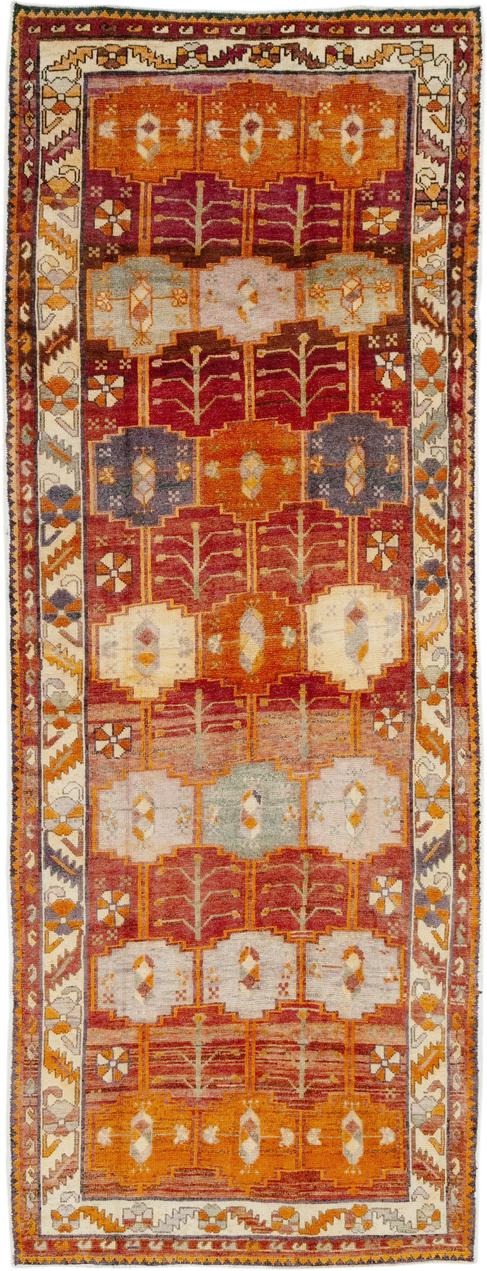 Vintage Persian Lori Gallery Rug, No.30664 - Gsblank