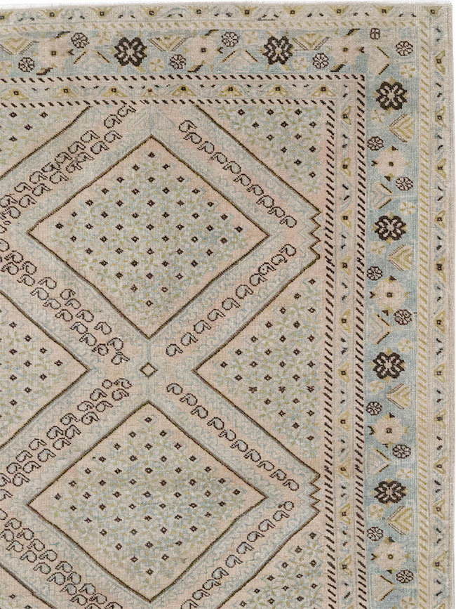 Vintage Persian Afshar Rug, No.30667 - Gsblank