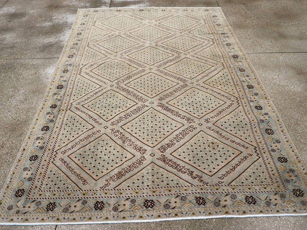 Vintage Persian Afshar Rug, No.30667 - Gsblank