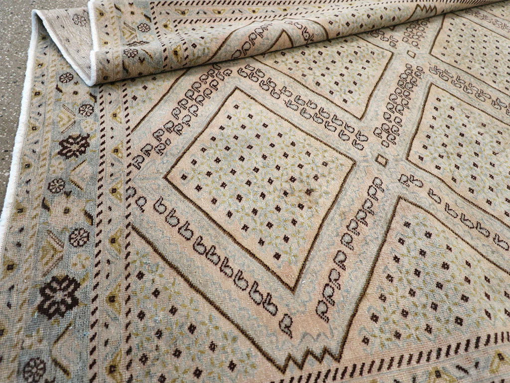 Vintage Persian Afshar Rug, No.30667 - Gsblank