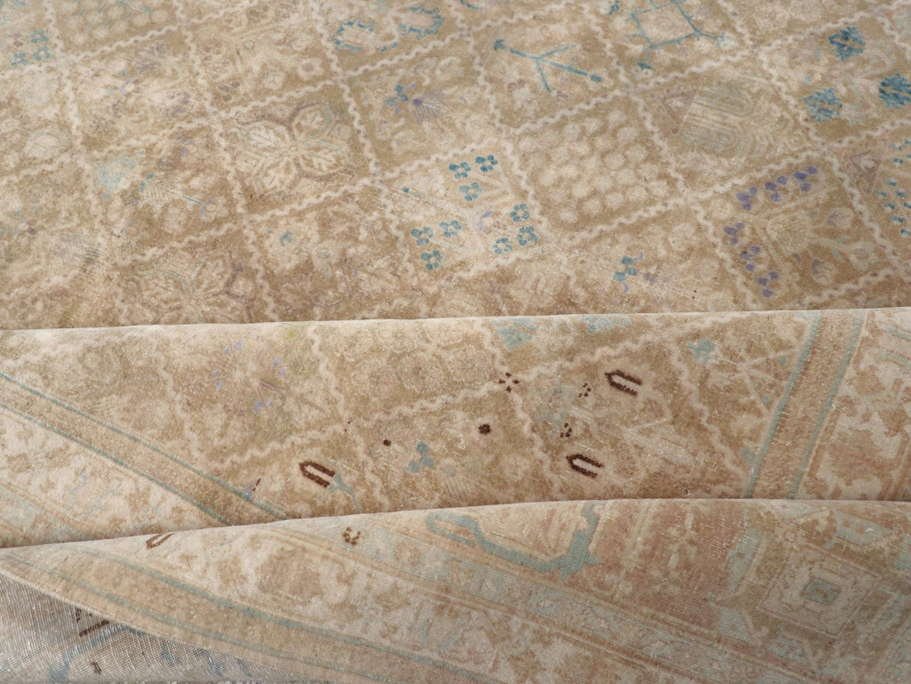 Vintage Persian Joshegan Room Size Carpet, No.30671 - Gsblank