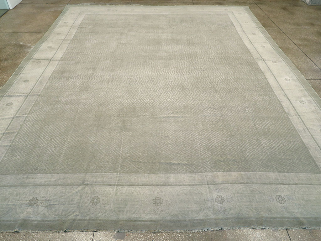 Antique Chinese Peking Large Carpet, No.30681 - Gsblank