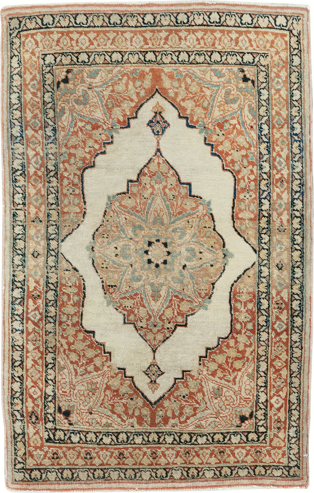 Antique Persian Tabriz Hagi Jalili Rug, No.30685 - Gsblank