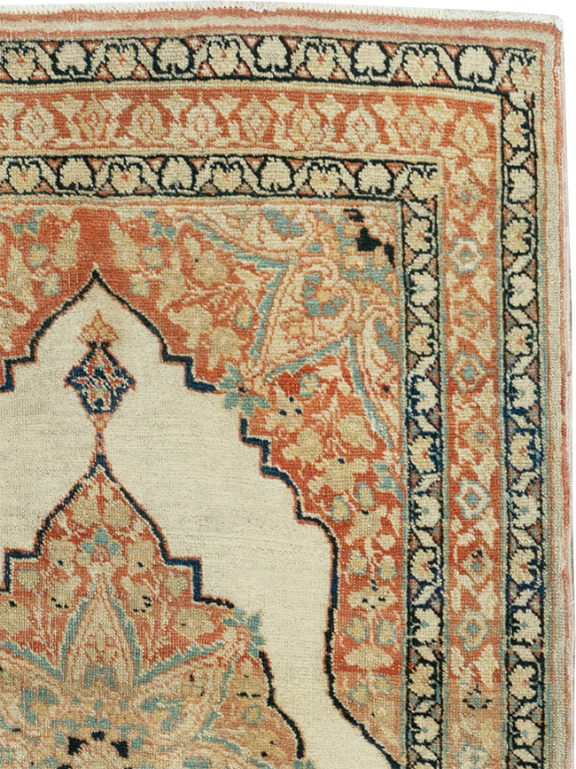 Antique Persian Tabriz Hagi Jalili Rug, No.30685 - Gsblank