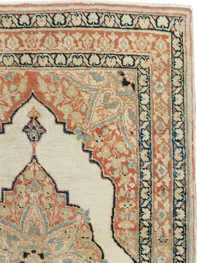 Antique Persian Tabriz Hagi Jalili Rug, No.30685 - Gsblank
