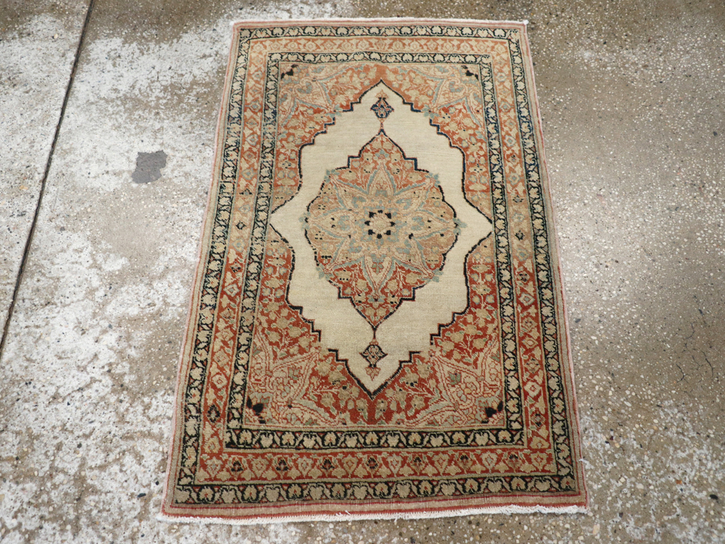 Antique Persian Tabriz Hagi Jalili Rug, No.30685 - Gsblank