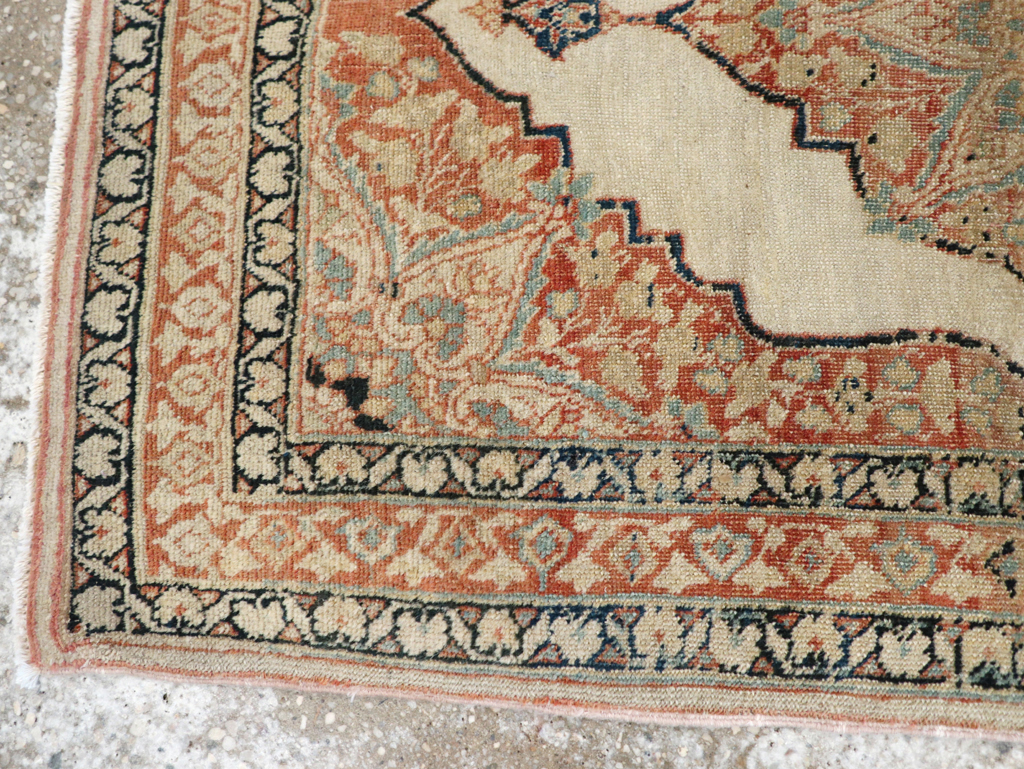 Antique Persian Tabriz Hagi Jalili Rug, No.30685 - Gsblank