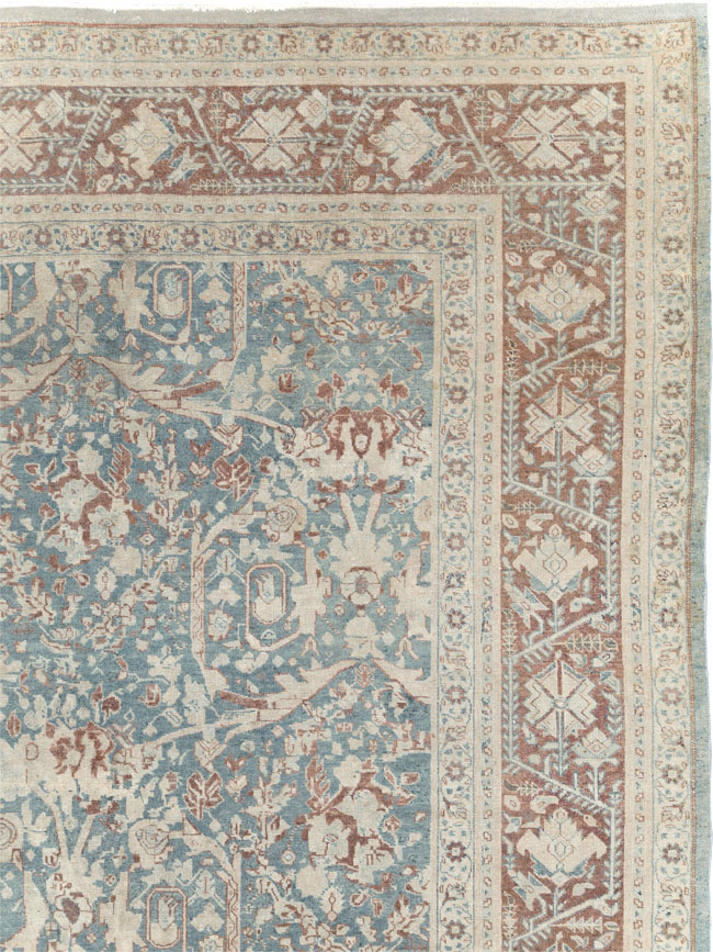 Antique Persian Tabriz Large Room Size Carpet, No.30689 - Gsblank