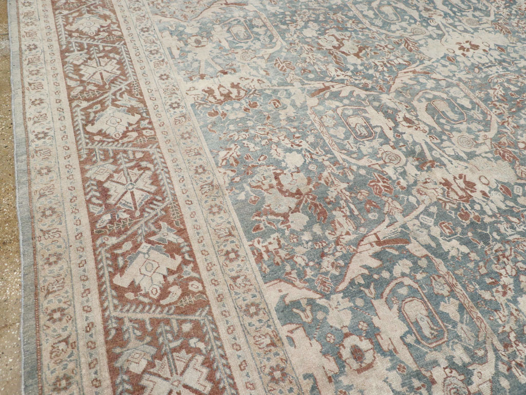 Antique Persian Tabriz Large Room Size Carpet, No.30689 - Gsblank