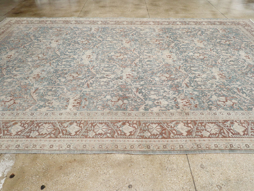 Antique Persian Tabriz Large Room Size Carpet, No.30689 - Gsblank