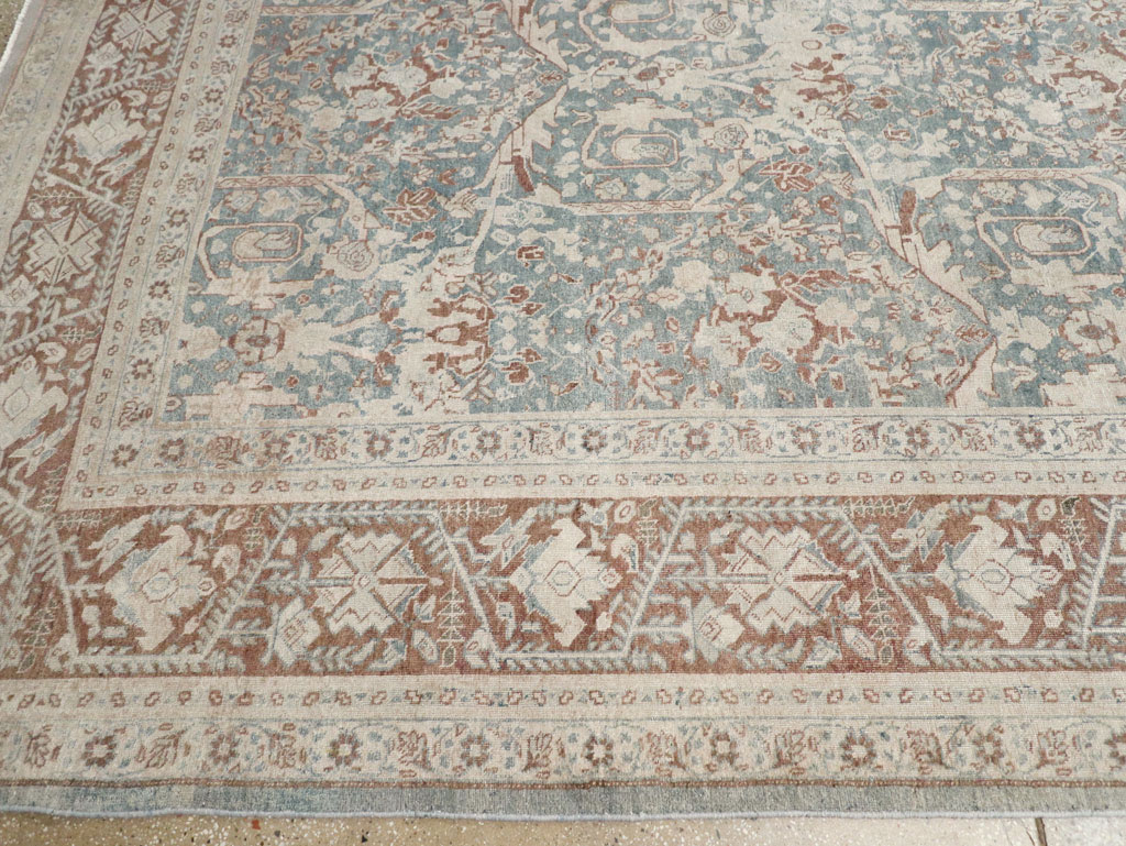 Antique Persian Tabriz Large Room Size Carpet, No.30689 - Gsblank