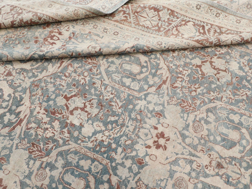 Antique Persian Tabriz Large Room Size Carpet, No.30689 - Gsblank