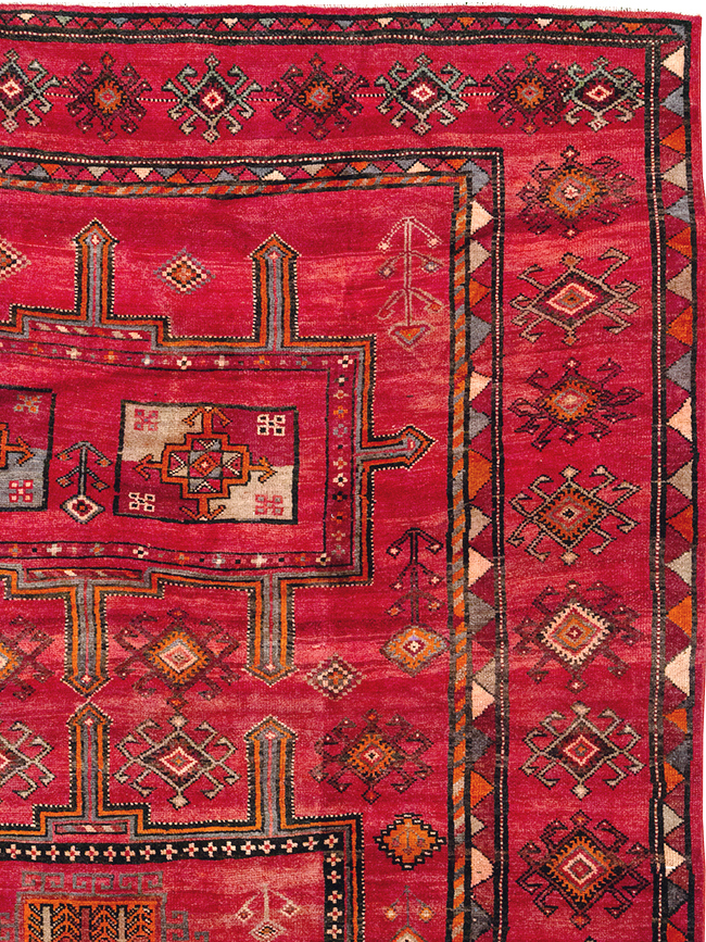 Vintage Turkish Anatolian Room Size Carpet, No.30691 - Gsblank