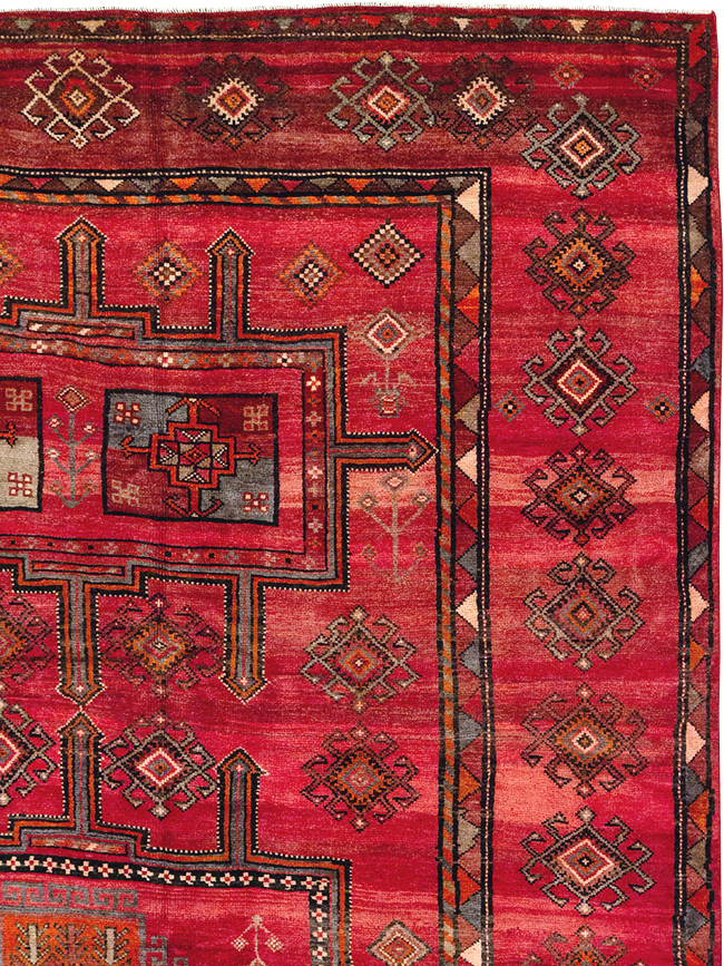 Vintage Turkish Anatolian Room Size Carpet, No.30691 - Gsblank