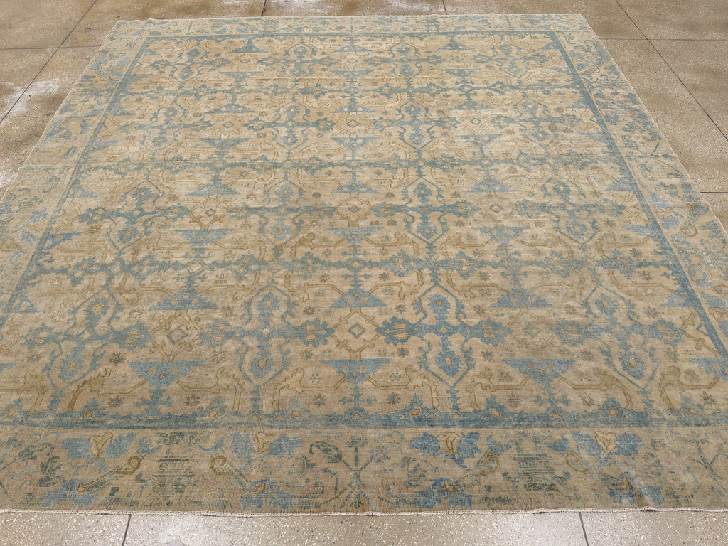 Antique Chinese Cuenca Room Size Carpet, No.30696 - Gsblank
